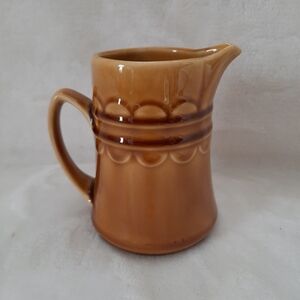 Vintage Homer Laughlin Coventry Castilian Granada Golden Harvest creamer pitcher